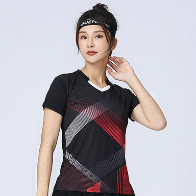 Tüdrukute Lauatennise kampsunid Õuespordid Naiste sulgpalli T-särk Laste Tennisesärgid Jooksukomplekt Jõusaal Jooga Spordirõivad Riided