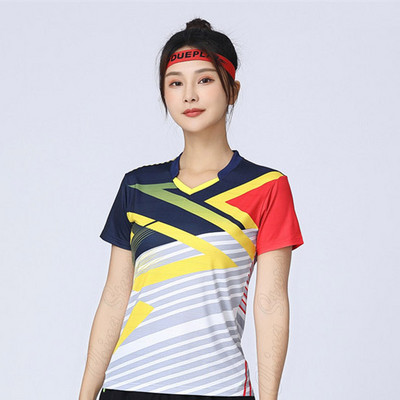 Tüdrukute Lauatennise kampsunid Õuespordid Naiste sulgpalli T-särk Laste Tennisesärgid Jooksukomplekt Jõusaal Jooga Spordirõivad Riided