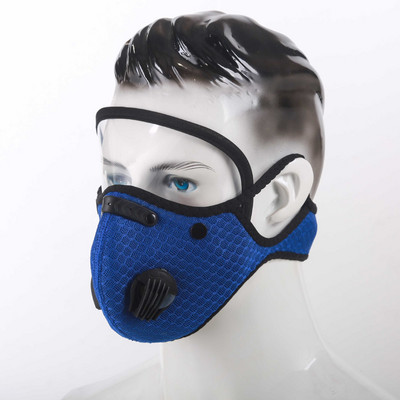 Sport Topla maska Filter Jahanje na otvorenom Maska protiv prašine Zaštitna leća Uklonjiva periva Radničko osiguranje