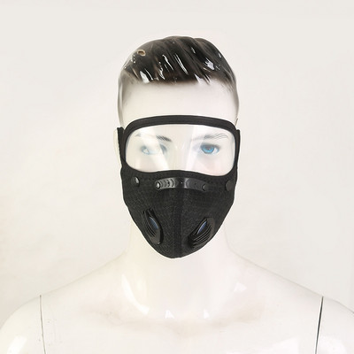 Sport Topla maska Filter Jahanje na otvorenom Maska protiv prašine Zaštitna leća Uklonjiva periva Radničko osiguranje
