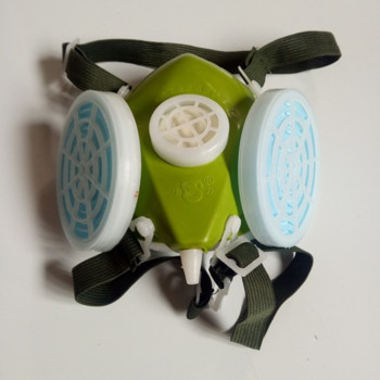 301-XK Противопрахова маска Монтирана на главата Индустриална шлифовъчна прах Строителна Работна застраховка Работилница Дишаща маска