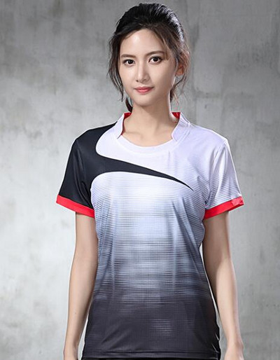 Jauns 2020. gada tenisa T-krekls Vīriešu/sieviešu, badmintona sporta krekls Tenisa krekli, galda tenisa T-krekls, Ātri nožūstošo spēļu treniņu T-krekli