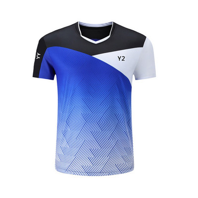 Férfi Női Gyorsszáraz Légáteresztő Rövid ujjú Fitness Edzés Póló Tenisz Tollaslabda Mez Ruházat Pingpong Sportruházat Edzés