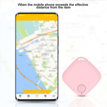 1PCS Smart GPS Tag Tracker за позициониране на домашни любимци Намиране на ключове за детски багаж Интелигентно устройство за проследяване Специален локатор за iPhone Android