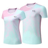 Ātri sausi elpojoši galda tenisa krekliņi sporta apģērbi galda tenisa vīriešiem sievietēm bērniem badmintons sporta zāle skriešanas krekli formas tērpi topi