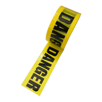 1/Roll 48mmx25m Κίτρινες Προειδοποιητικές Ταινίες Προσοχή Keep Out Sign Barrier Safety Reminder Αυτοκόλλητο For Store Warehouse Factory School