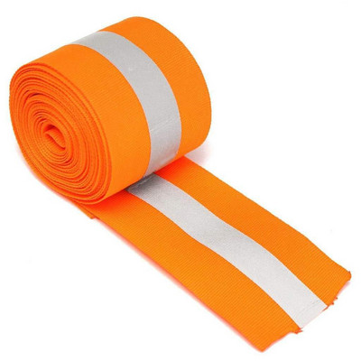 Atstarojoša Florescent Strip Bagāžas lentes Apģērbu šūšana Brīdinājuma drošības lente