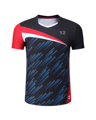 Sporta galda tenisa krekls Sievietes Vīrieši Bērni Ātri Dry Elpojošs Komandas Spēle Skriešana Treniņš Sporta apģērbs ar īsām piedurknēm sporta zāles apģērbs