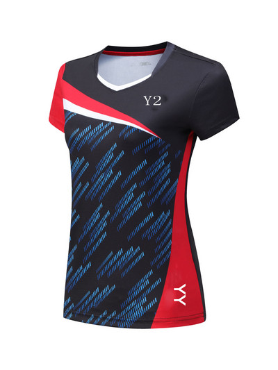 Sporta galda tenisa krekls Sievietes Vīrieši Bērni Ātri Dry Elpojošs Komandas Spēle Skriešana Treniņš Sporta apģērbs ar īsām piedurknēm sporta zāles apģērbs