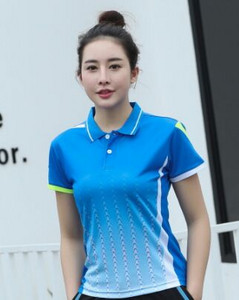 Nolaižama apkakle Piestiprināma pāriem Vīriešu/sieviešu tenisa krekli šortu komplekts sporta badmintons galda tenisa apģērbs Džērsija