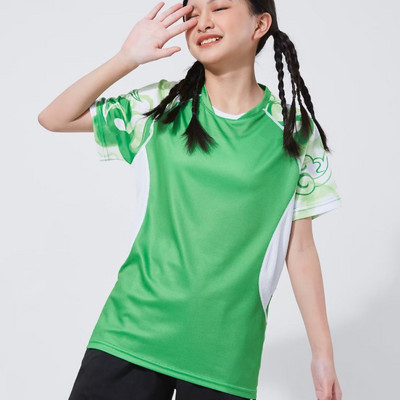 Bērnu krekls Galda tenisa badmintona galda tenisa T-krekli Pielāgots Džērsija Elpojošs Uniforms Ātri Dry Dry DIY Sporta T-krekls