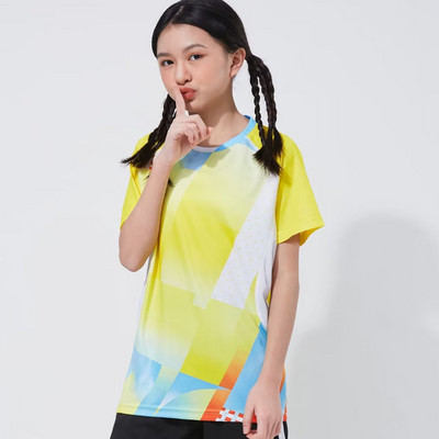 Bērnu krekls Galda tenisa badmintona galda tenisa T-krekli Pielāgots Džērsija Elpojošs Uniforms Ātri Dry Dry DIY Sporta T-krekls