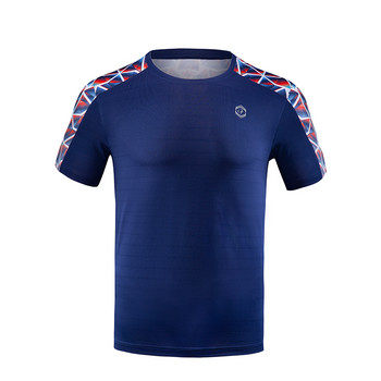 Δωρεάν εκτύπωση Ανδρικά/γυναικεία μπλουζάκια μπάντμιντον, Ανδρική φανέλα πινγκ πονγκ, μπλουζάκι γυναικείου τένις Μπλούζα για τρέξιμο Μπλουζάκια βόλεϊ με κοντό μανίκι