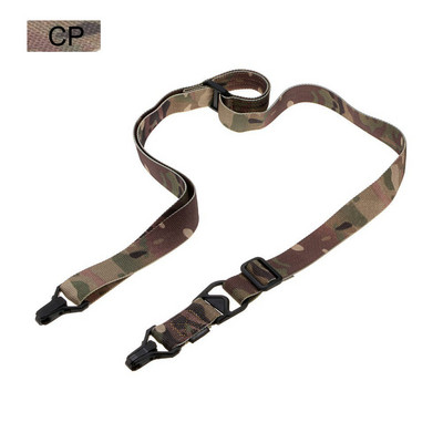 MS3 ieroču siksnas taktiskās šautenes pārnēsāšanai ar 2 punktu siksnu, regulējams garums, vairāku misiju neilona plecu siksna Airsoft ieroča jostas virve