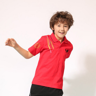 Μπλουζάκια επιτραπέζιας αντισφαίρισης Ανδρικά και γυναικεία Παιδικά κοντομάνικα Ενδύματα πινγκ-πονγκ Προπόνηση Αθλητικά ρούχα