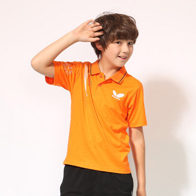 Μπλουζάκια επιτραπέζιας αντισφαίρισης Ανδρικά και γυναικεία Παιδικά κοντομάνικα Ενδύματα πινγκ-πονγκ Προπόνηση Αθλητικά ρούχα