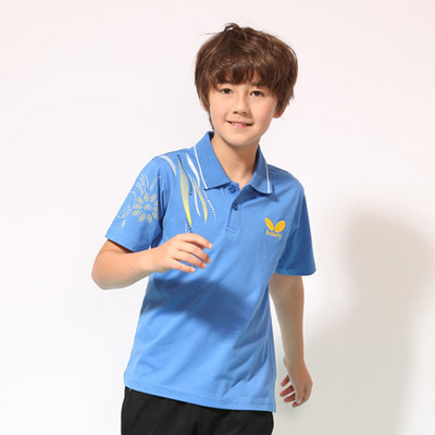 Μπλουζάκια επιτραπέζιας αντισφαίρισης Ανδρικά και γυναικεία Παιδικά κοντομάνικα Ενδύματα πινγκ-πονγκ Προπόνηση Αθλητικά ρούχα