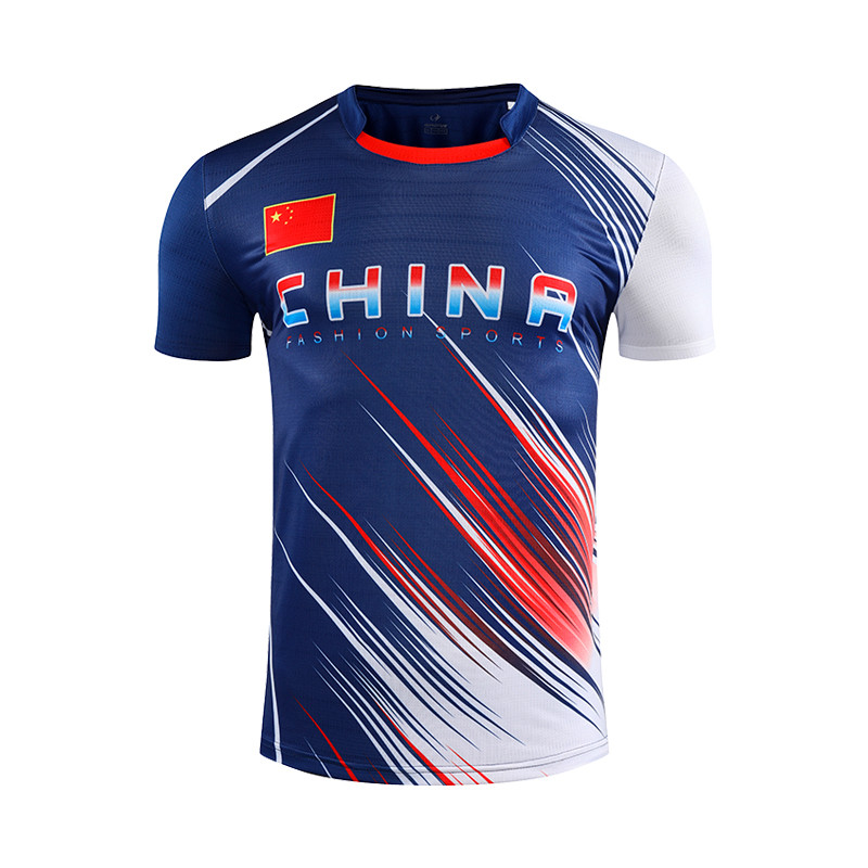 2021 Ανδρικά/γυναικεία μπλουζάκια μπάντμιντον, Μπλουζάκι πινγκ πονγκ για άνδρες ,Γυναικεία μπλουζάκι τένις Μπλουζάκι για τρέξιμο Μπλουζάκια βόλεϊ με κοντό μανίκι