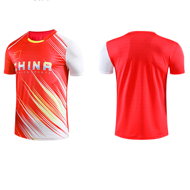 2021 Ανδρικά/γυναικεία μπλουζάκια μπάντμιντον, Μπλουζάκι πινγκ πονγκ για άνδρες ,Γυναικεία μπλουζάκι τένις Μπλουζάκι για τρέξιμο Μπλουζάκια βόλεϊ με κοντό μανίκι