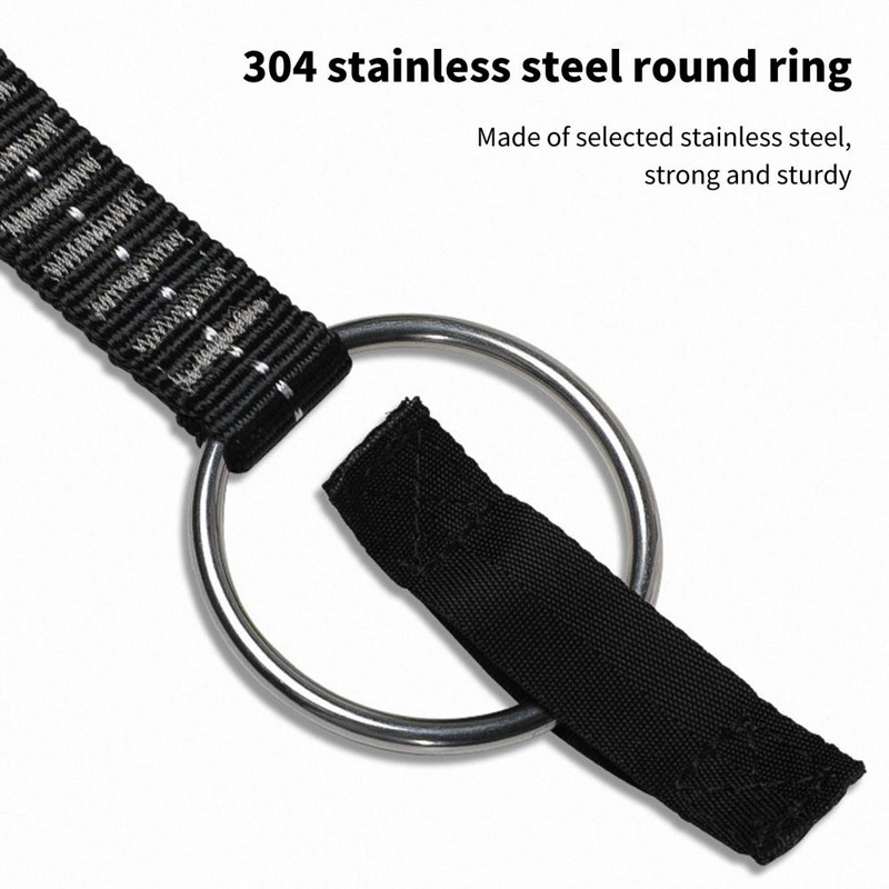 Biztonsági kötél védelem Kihúzható mentőcsónak biztonsági vízi mentő menekülő vontatási kötél kapcsos kampóval kulcstartó tartó karabiner