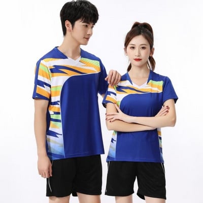 Férfi/nők/gyerek tollaslabda asztalitenisz póló Ruhák edzés gyakorlat Légáteresztő gyorsan száradó szövet