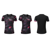 Profesionalūs unisex stalo teniso megztiniai varžybų treniruočių marškinėliai, kvėpuojantys greitai džiūstantys lauko sportiniai drabužiai