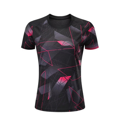 Profesionalūs unisex stalo teniso megztiniai varžybų treniruočių marškinėliai, kvėpuojantys greitai džiūstantys lauko sportiniai drabužiai