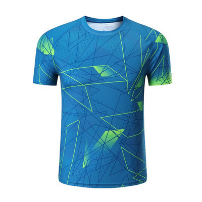 Profesionalūs unisex stalo teniso megztiniai varžybų treniruočių marškinėliai, kvėpuojantys greitai džiūstantys lauko sportiniai drabužiai