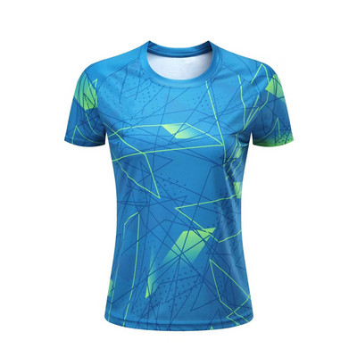 Profesionalūs unisex stalo teniso megztiniai varžybų treniruočių marškinėliai, kvėpuojantys greitai džiūstantys lauko sportiniai drabužiai