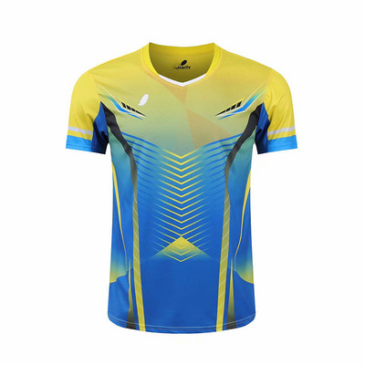 Karštai parduodami sportiniai teniso marškinėliai Vyriški moteriški badmintono marškinėliai Trumpi mergaičių stalo teniso megztiniai stalo teniso rinkiniai treniruoklių salės bėgimo varžybos