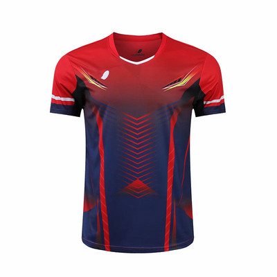 Karštai parduodami sportiniai teniso marškinėliai Vyriški moteriški badmintono marškinėliai Trumpi mergaičių stalo teniso megztiniai stalo teniso rinkiniai treniruoklių salės bėgimo varžybos