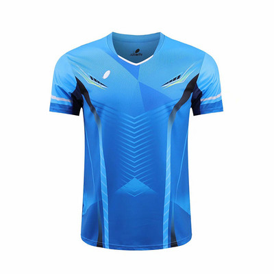 Karštai parduodami sportiniai teniso marškinėliai Vyriški moteriški badmintono marškinėliai Trumpi mergaičių stalo teniso megztiniai stalo teniso rinkiniai treniruoklių salės bėgimo varžybos