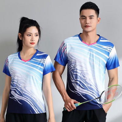 Férfi/női asztalitenisz ping-pong tollaslabda ing gyakorlat sportruházat légáteresztő gyorsan száradó anyag kiváló minőségű