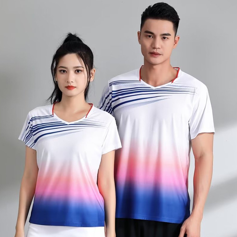 Férfi/női asztalitenisz ping-pong tollaslabda ing gyakorlat sportruházat légáteresztő gyorsan száradó anyag kiváló minőségű