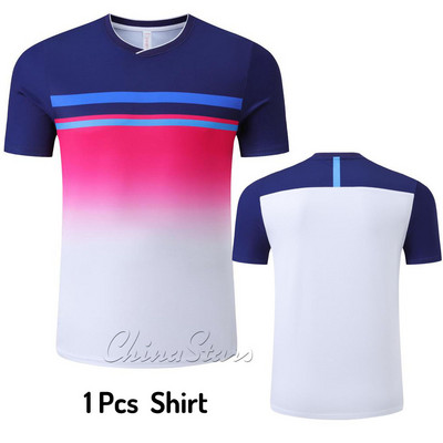 Vyriški, moteriški teniso megztiniai, sportiniai marškinėliai , vaikiški poliesterio kvėpuojantys badmintono sporto rinkiniai, studentų stalo teniso apranga