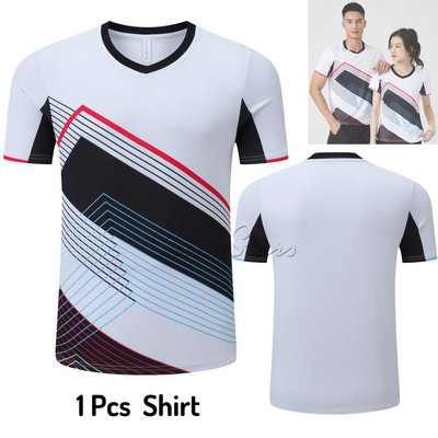 Vyriški, moteriški teniso megztiniai, sportiniai marškinėliai , vaikiški poliesterio kvėpuojantys badmintono sporto rinkiniai, studentų stalo teniso apranga