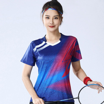 Γυναικείες μπλούζες πινγκ πονγκ για κορίτσια Μπλούζες μπάντμιντον Παιδικά μπλουζάκια τένις Γυμναστήριο Ρούχα τρεξίματος Γυναικείες αθλητικές στολές βόλεϊ