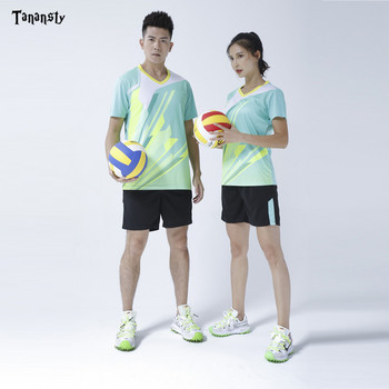 Κορυφαία φανέλα επιτραπέζιας αντισφαίρισης Σετ μπάντμιντον πουκάμισο αθλητικών ενδυμάτων με σορτς Ανδρικό γυναικείο πινγκ πονγκ Ρούχα πουκάμισο Team Run Training Quick Dry