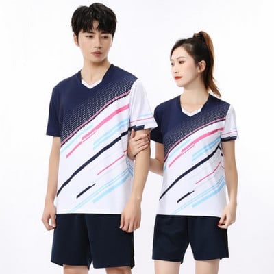 Men/Women/Kids Badminton Table Tennis T-Shirt Clothes Training Exercise Breathable Quick-dry Fabric High Quality