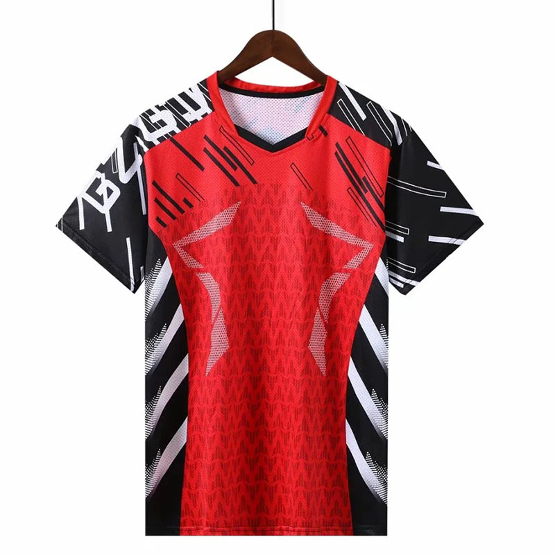 t krekls galda teniss vīrieši sievietes bērni galda teniss krekliņi sporta apģērbs badmintona krekls āra skriešanas t-krekls sporta apģērbs