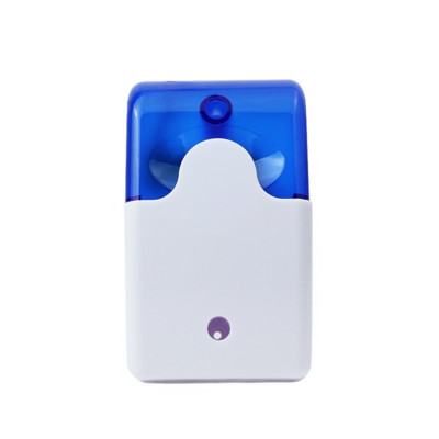 Vezetékes villogó sziréna, tartós 12 V-os hangriasztó villogó fény villogó sziréna 99 zónához PSTN/GSM vezeték nélküli otthoni biztonsági riasztó