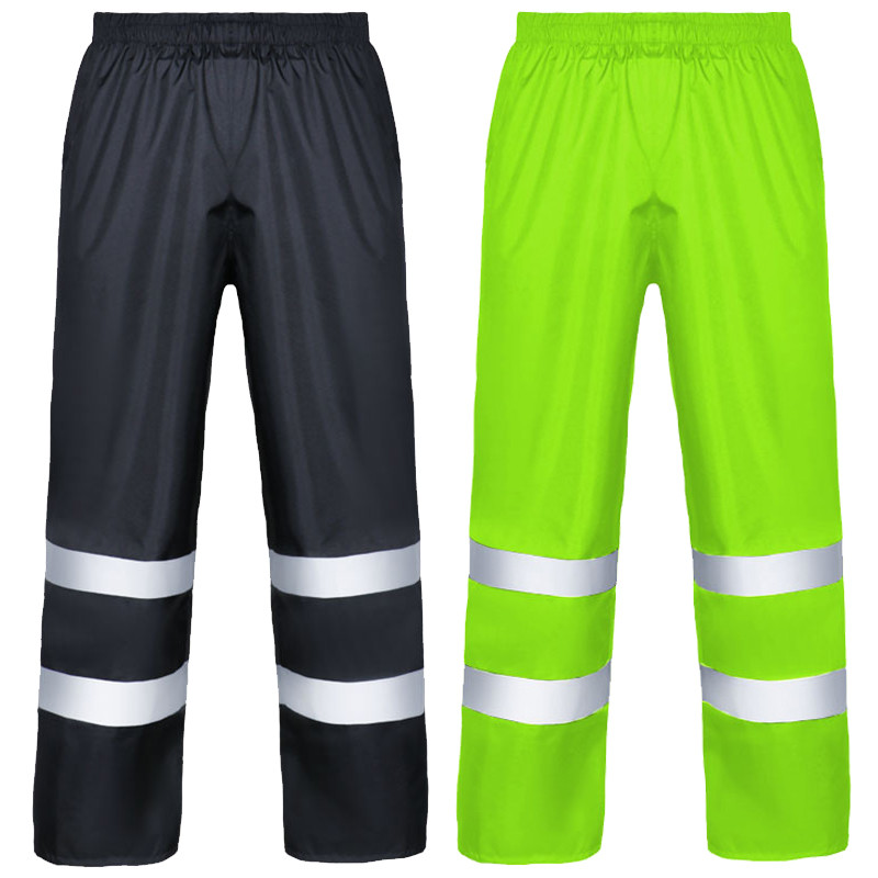 Felnőtt fényvisszaverő esőkabát Esőnadrág Vízhatlan motorozás Vízálló szabadtéri túrázás horgászat esőálló védőfelszerelés