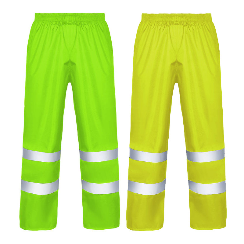 Felnőtt fényvisszaverő esőkabát Esőnadrág Vízhatlan motorozás Vízálló szabadtéri túrázás horgászat esőálló védőfelszerelés