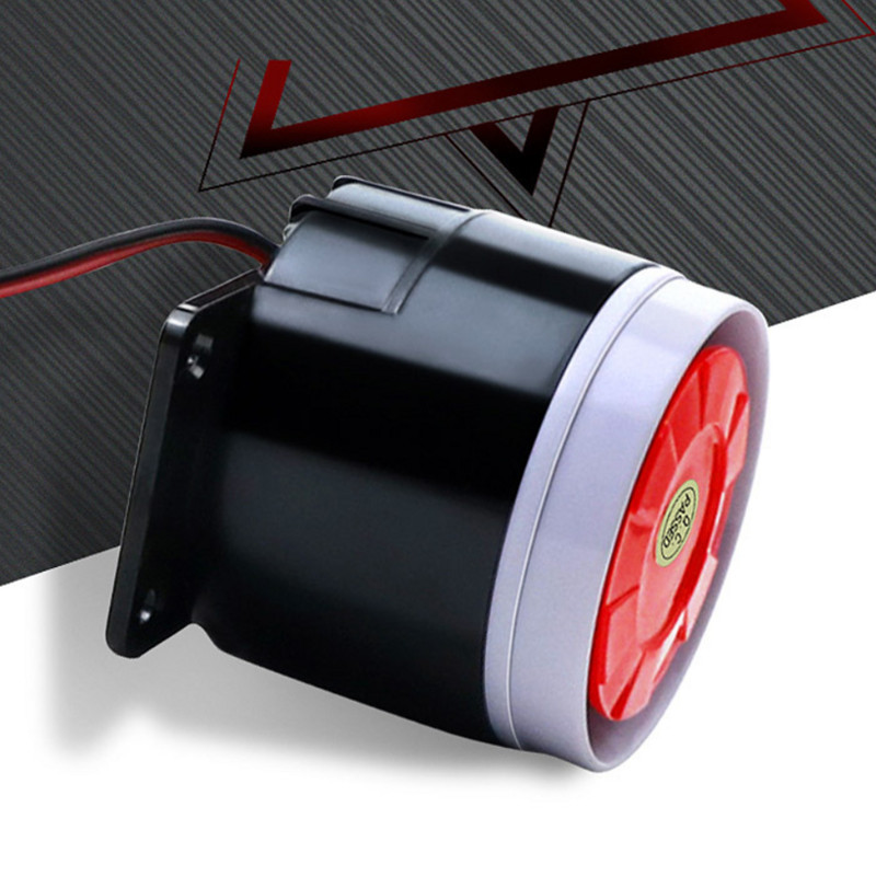 DC 12V Ενσύρματη Mini Horn Σειρήνα Home Security Σύστημα ηχητικού συναγερμού 120dB Mini Alarm Anti-Theft Alarm