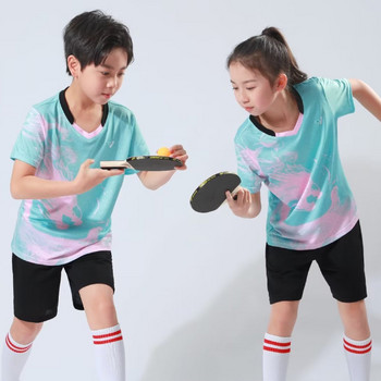 Παιδική πινγκ πονγκ Πουκάμισο μπάντμιντον Άσκηση Αθλητικά ρούχα υψηλής ποιότητας