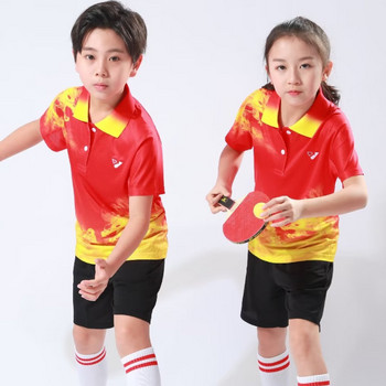 Παιδική πινγκ πονγκ Πουκάμισο μπάντμιντον Άσκηση Αθλητικά ρούχα υψηλής ποιότητας
