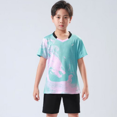 Bērnu galda teniss galda tenisa badmintona krekls vingrošanai sporta apģērbs augstas kvalitātes