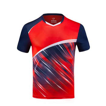 Αθλητικά μπλουζάκια μπάντμιντον που στεγνώνουν γρήγορα, Πουκάμισα πινγκ πονγκ Ανδρικά γυναικεία ρούχα τένις Μπλουζάκι για τρέξιμο Κοντομάνικο μπλουζάκια βόλεϊ
