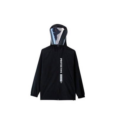 Utazásvédő szigetelőruházat Egyrétegű, lélegző, porálló cseppálló és levehető védőruházat