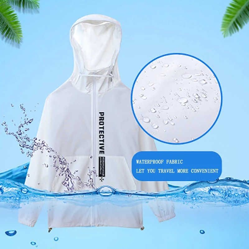 Utazásvédő szigetelőruházat Egyrétegű, lélegző, porálló cseppálló és levehető védőruházat